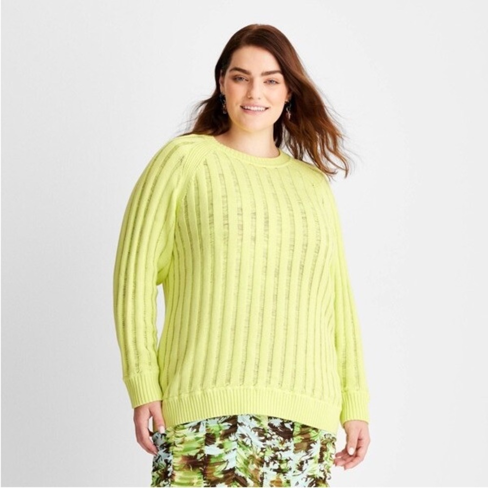 Future Collective Gabriella Karefa-Johnson Slouchy Knit Sweater Medium